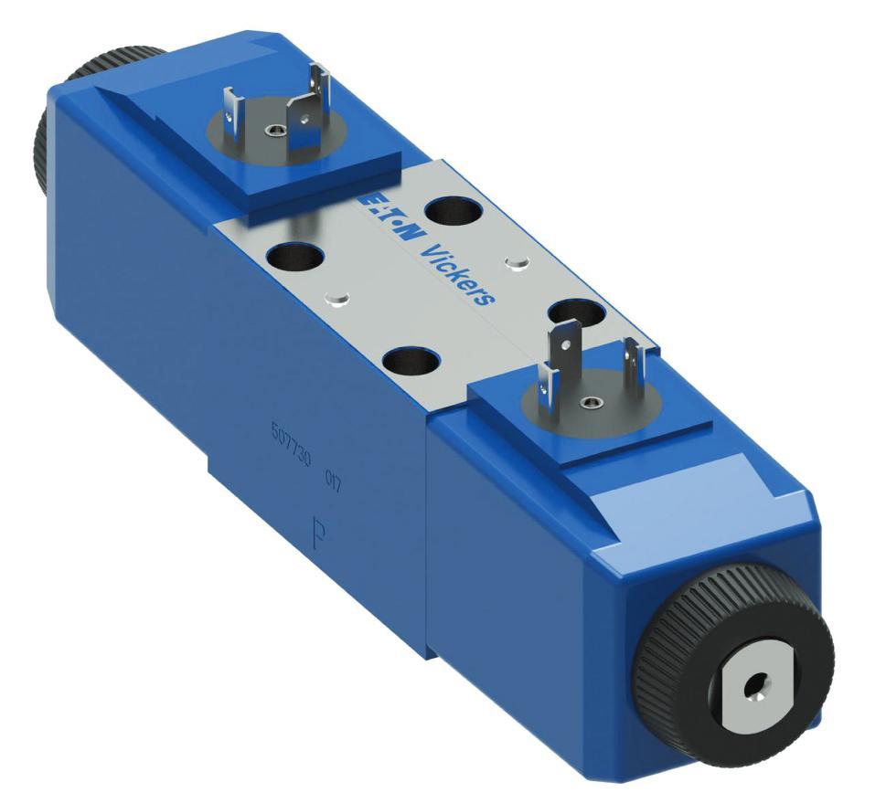 شیر هدایت کننده ویکرز VICKERS مدل DG4V-3 SOFT SHIFT DESIGN 50 iranhydraulic 23